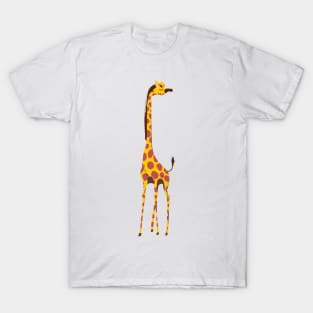 Vintage style Giraffe T-Shirt